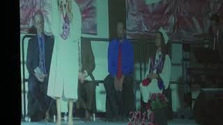 Allegra Erickson performs in 2019 Palm Springs High School graduation accompanied by EverettErickson