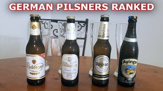 Ayinger Vs Bitburger Vs Radeberger Vs Warsteiner German Pilsners Ranked