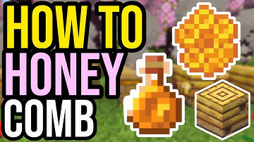 How To Get HONEYCOMB In Minecraft Java & Bedrock!