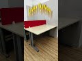 Product Showcase 046: V-TT 128 Rectangular Shape Office Table #officetable #officefurniture