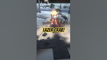 Laser Crab! #games #scifi #kaiju #crab