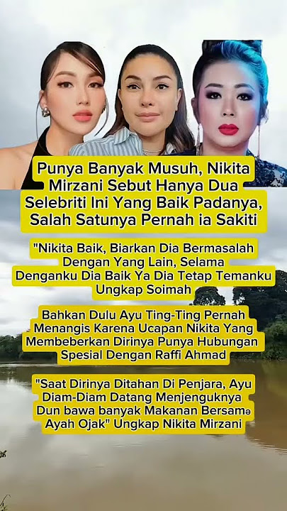 nikita mirzani sebut artis yang baik hati. #trendingshorts #viralvideo #viralshorts #trending #fyp