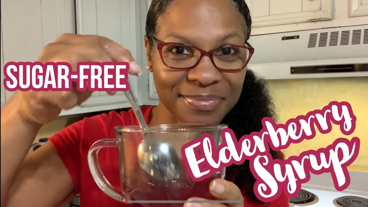 Sugarfree Elderberry Syrup (and how to preserve it) YouTube