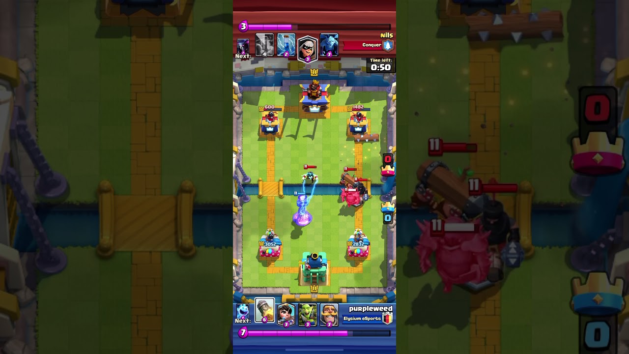 purpleweed vs Nils | Clash Royale