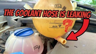HOW TO REPLACE COOLANT RESERVOIR TANK / HOSE / VW B7