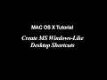 MAC OS X Tutorial | Create Windows-Like Desktop Shortcuts