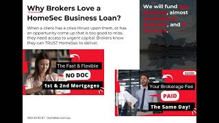 Product Guide for Private 1st and 2nd Mortgages | Homesec Business Finance