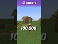 DAS SPEKTAKULÄRSTE 400ste VIDEO! #minecraft  #minecraftaber #shorts