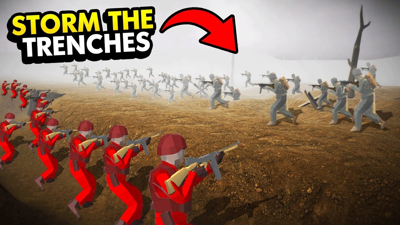 INCREDIBLE *NEW* TRENCH WARFARE IN RAVENFIELD (Ravenfield Funny Gameplay)