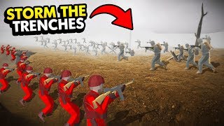 INCREDIBLE *NEW* TRENCH WARFARE IN RAVENFIELD (Ravenfield Funny Gameplay) screenshot 5