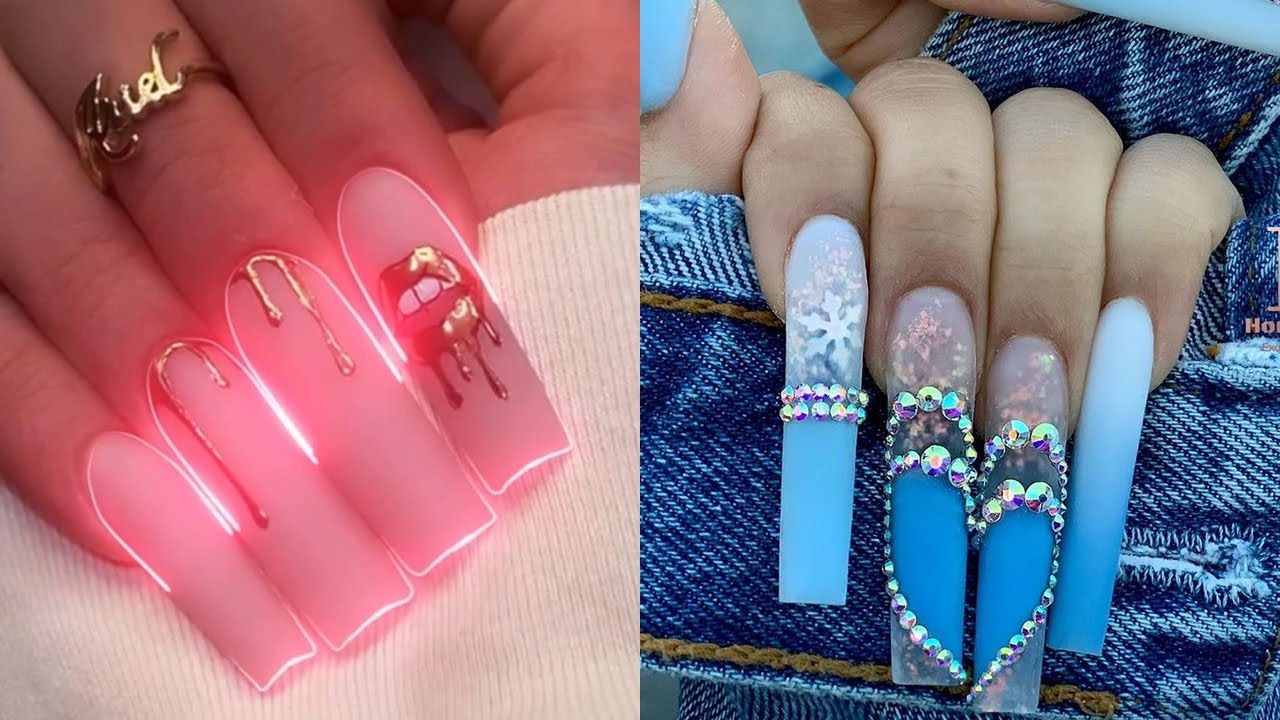 51 Top Acrylic Nail Designs and Ideas For Women To Try