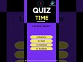 English Geography QUIZ Question005