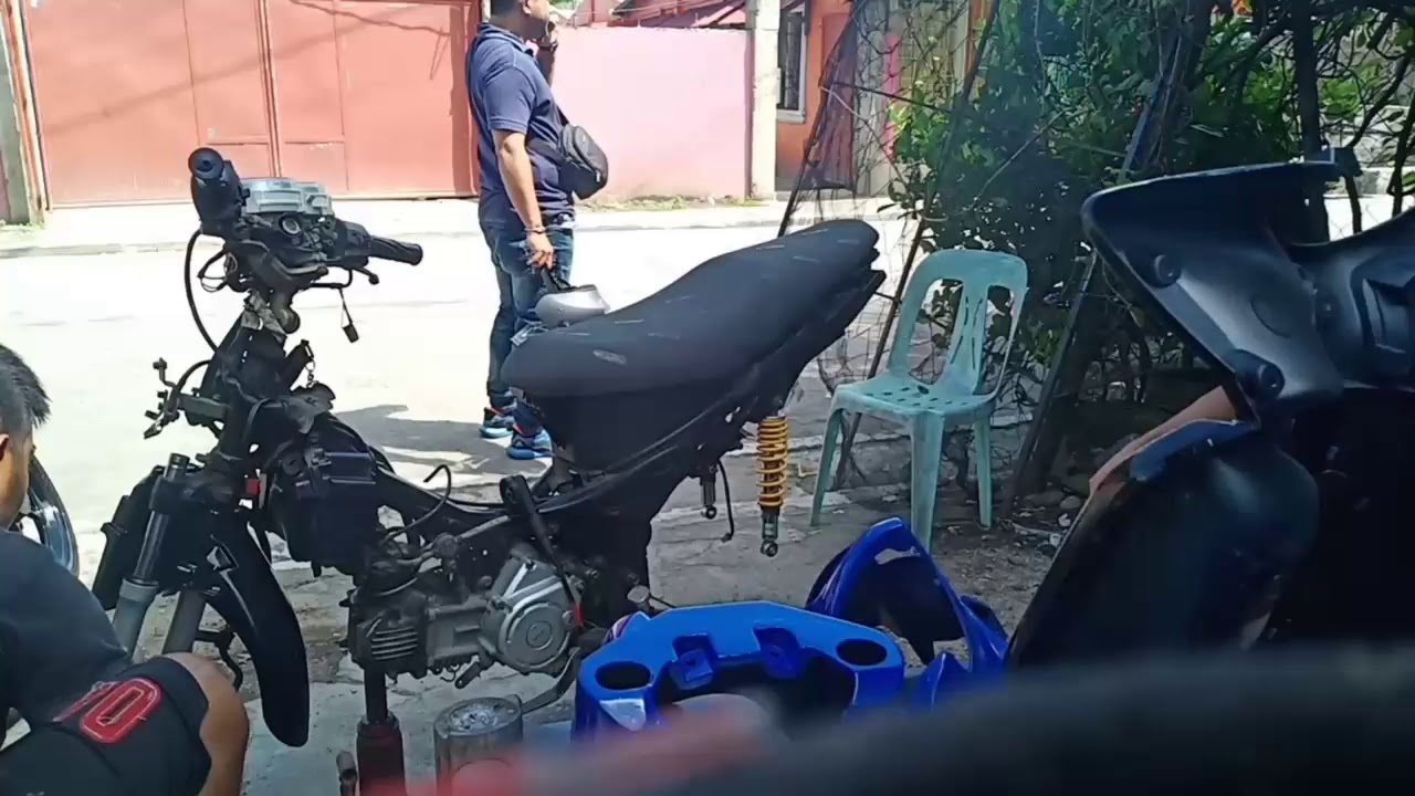 BEFORE AND AFTER, MOTOR REPAINT😍 - YouTube