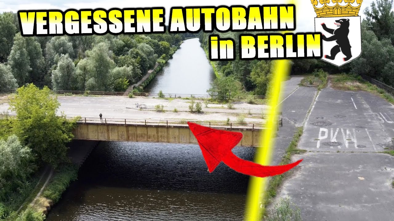 BERLINs vergessene AUTOBAHN! (CHECKPOINT BRAVO /alte DDR GRENZE und Berliner Mauer)