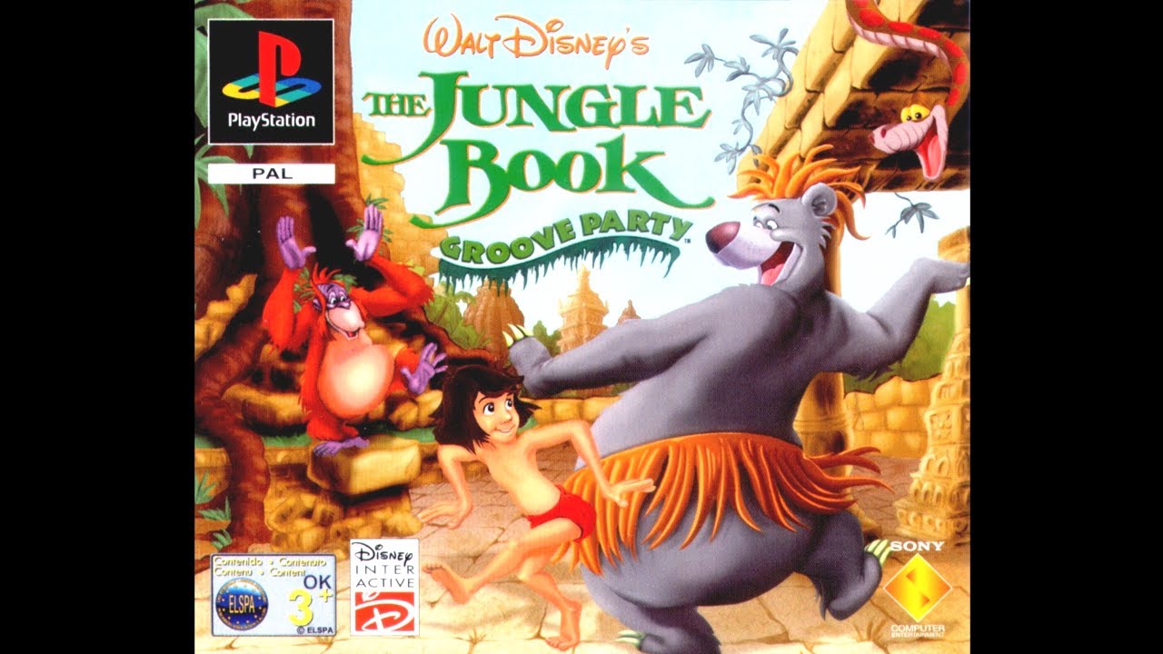 PLAYSTATION 1 DISNEY'S The Jungle Book Groove Party Game. PS1 FAST P&P