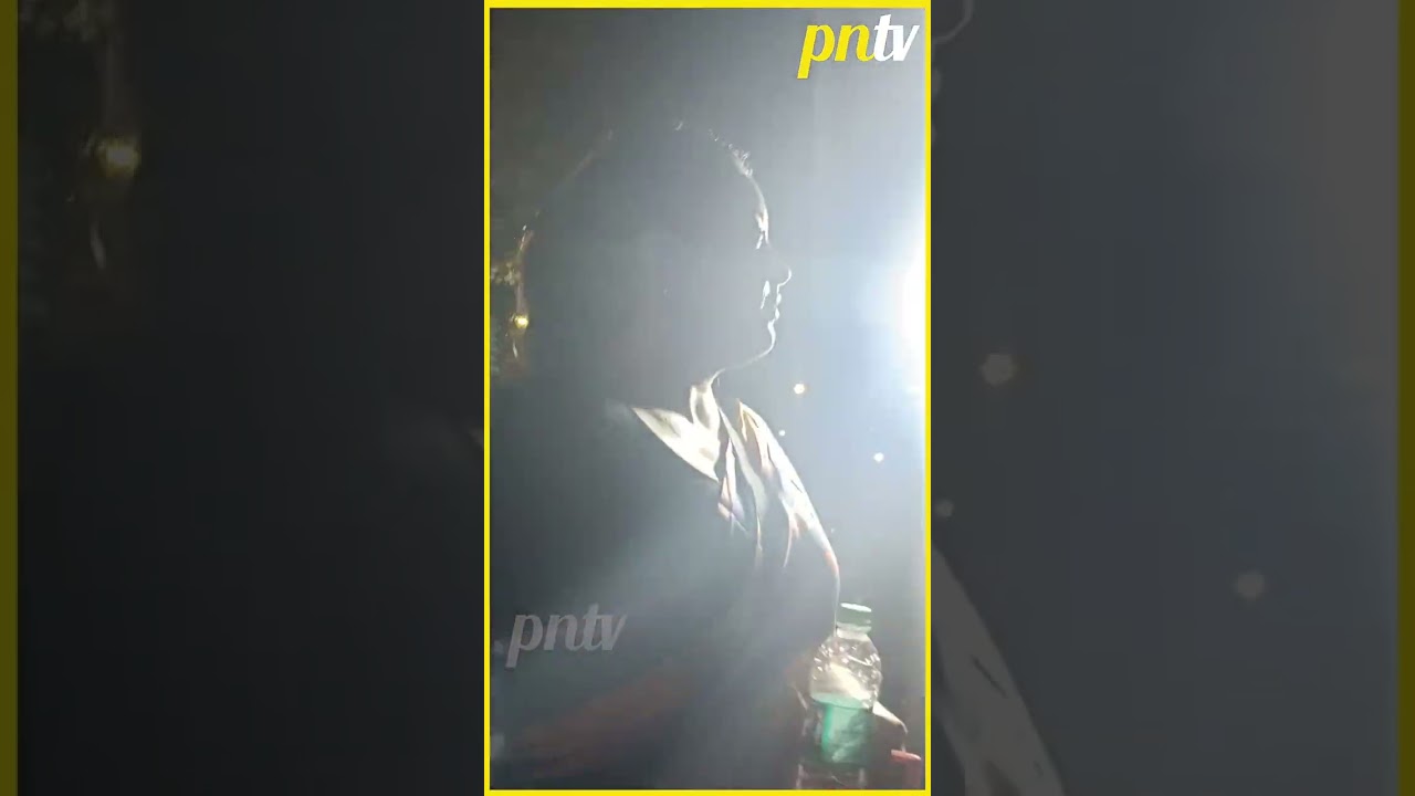 Adil Khan Durrani & Tanushree Dutta Spotted At Oshiwara Police Station 