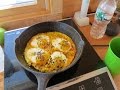 Cooking Sunny-side Up Eggs on an Induction Cooktop: Carla's Kitchen #cb99videos #eggs #induction