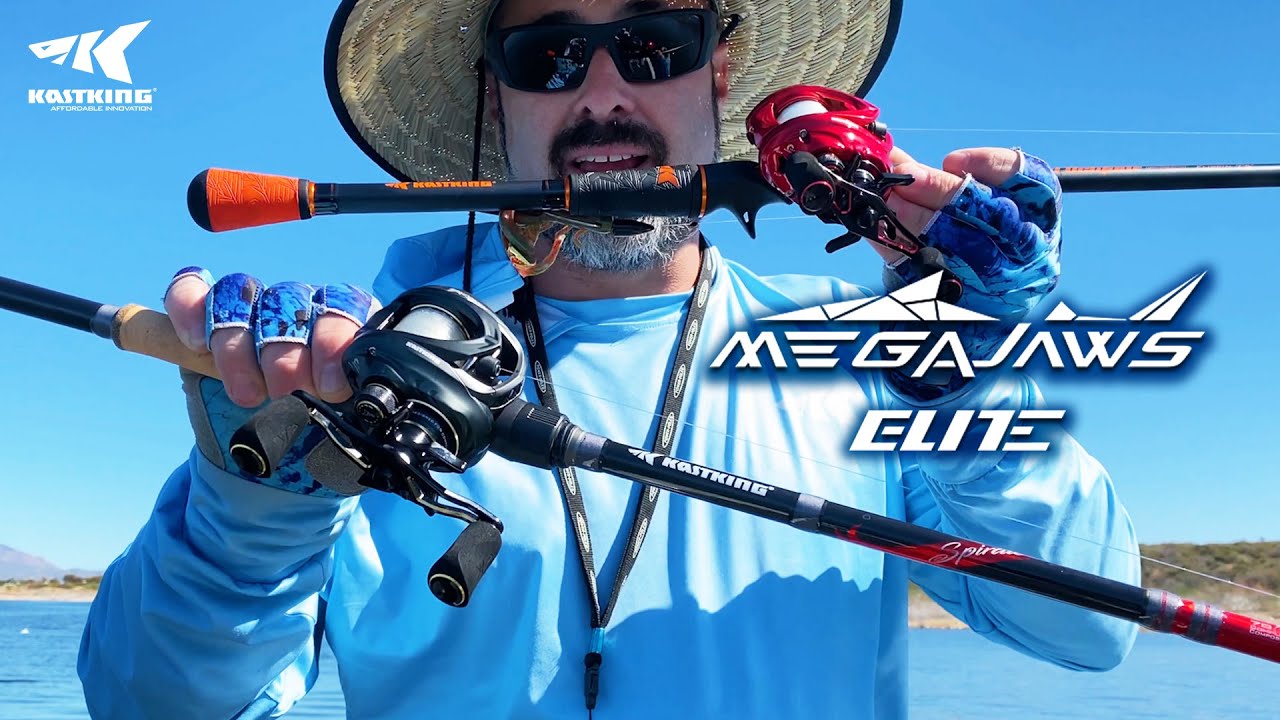 NEW KastKing MegaJaws Elite Baitcaster - Patented AMB System