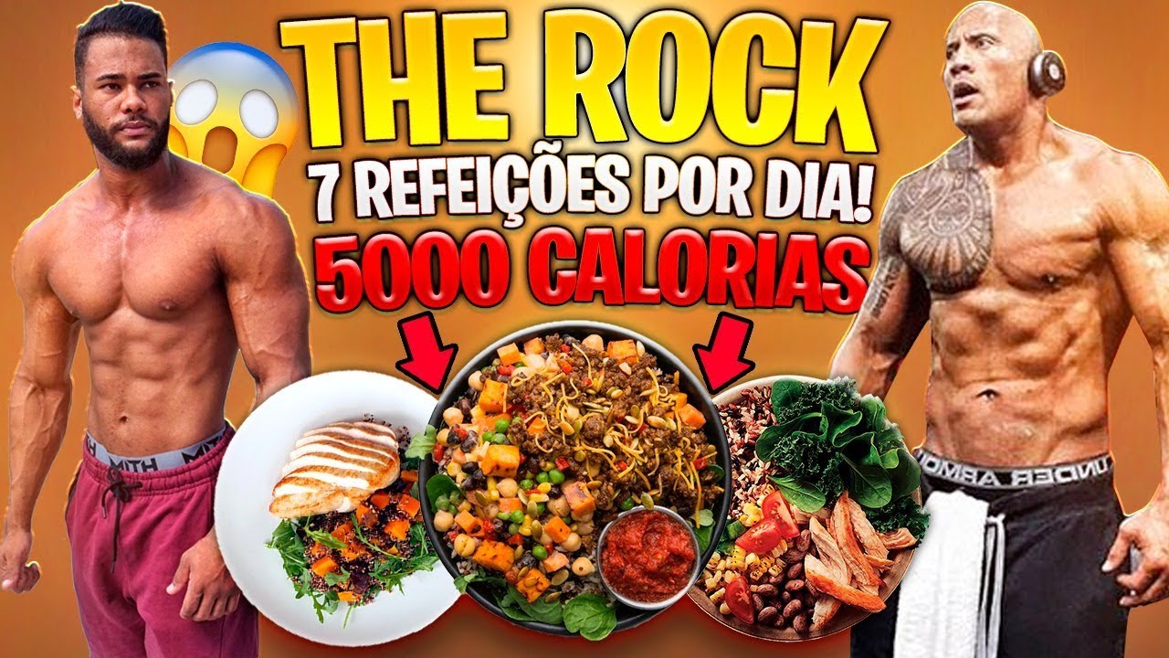 MEU CORPO FALA POR MIM: DIETA E TREINO DO THE ROCK PARA O FILME PAIN AND  GAIN