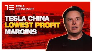 Tesla China Will Have the Lowest Profit Margin Out of all the Factories