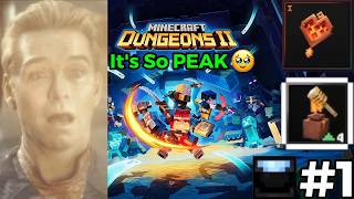 MINECRAFT DUNGEONS 2 IS SO PEAK! 🥹 (Initial Reaction 1/2)