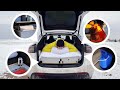 Sleeping and Cooking In My DIY Tesla Model Y Camper For The First Time