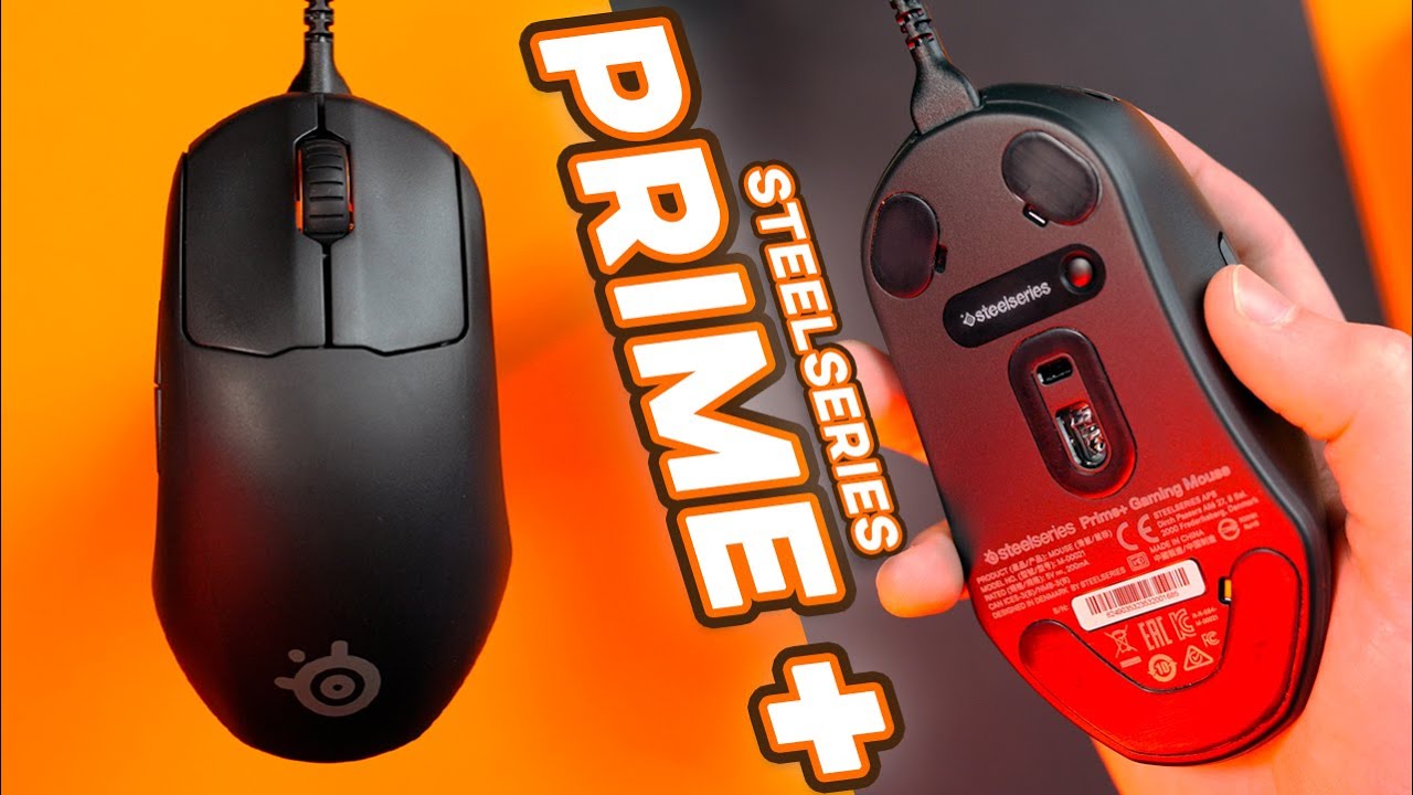SteelSeries Prime+  Une des meilleures souris gamer de la marque ! 