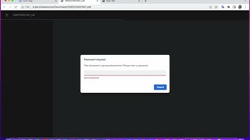 how to use pdfmake library in ionic capacitor app to download pdf with password