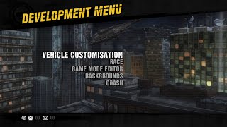 Unlocked Development Menus Mod | MotorStorm: Apocalypse