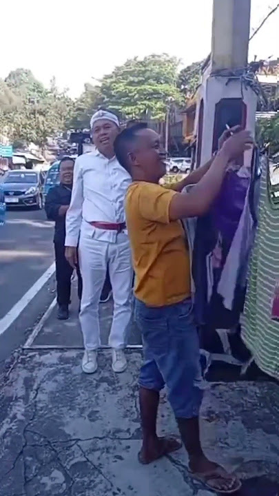 Jemur Pakaian Dalam Pinggir Jalan Raya, Bapak Ini Di Semprot KDM 🤣 #kangdedimulyadi