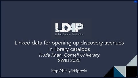 Linked data for opening up discovery avenues in library catalogs
