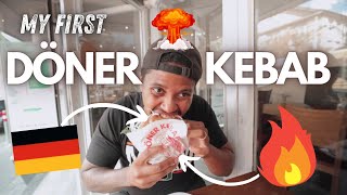 TRYING DÖNER KEBAB IN GERMANY FOR THE FIRST TIME + THE BEST DOUGHNUTS IN STUTTGART!!!