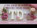 CÓMO HACER UN PEDIDO EN www.telasdivinas.com  ⭐️⭐️⭐️⭐️⭐️