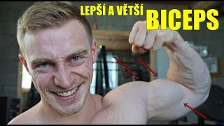 TIP NA LEPŠÍ PROCÍTĚNÍ BICEPSU (ruka za tělem, stálé napětí, lepší růst)