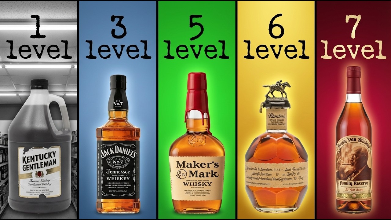 The 7 Levels Of Bourbon Whiskey