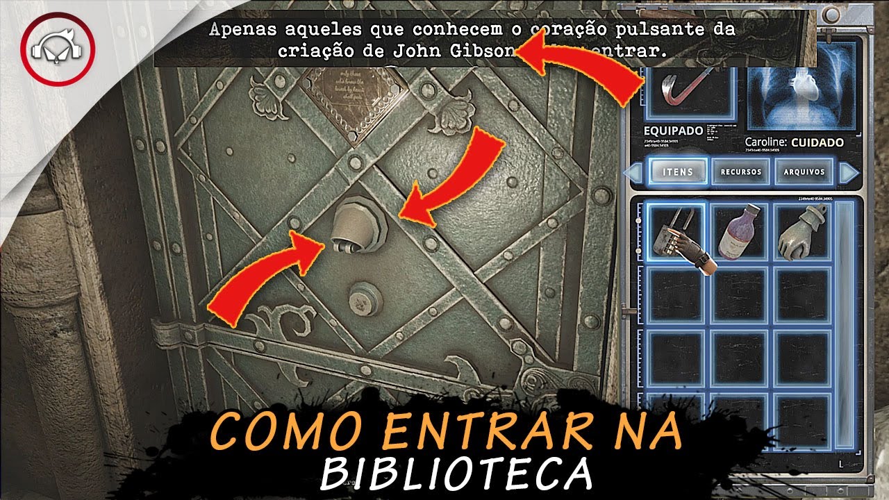 Miniatura do vídeo Tormented Souls, Como abrir a porta da biblioteca | super dica PT-BR