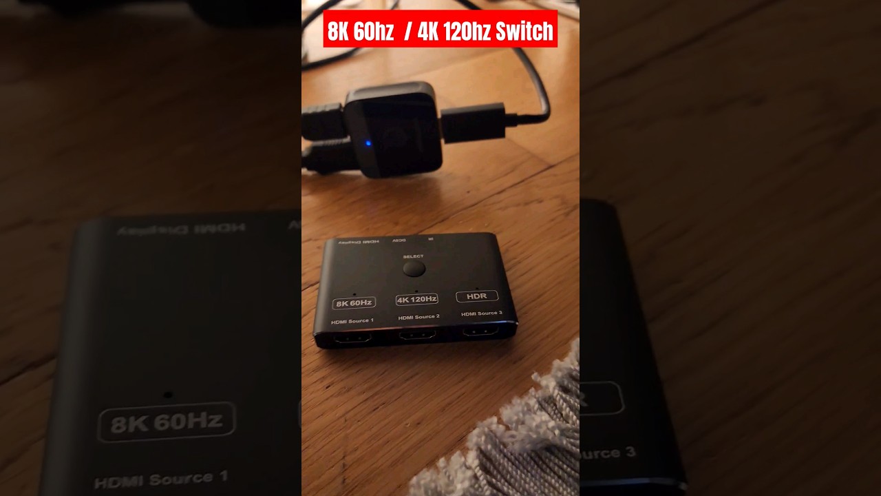 Переключатель 8K 60 Гц / 4K 120 Гц &mdash; это единое решение #игры #домашнийкинотеатр #телевизор #прое...