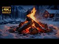 🔥Trouble Sleeping - Listen to the Comfortable Sound of Fire🔥ASMR Fire That Warms You at Night