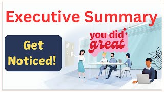 Write An Executive Summary to get you noticed | Examples Included (6 of 6)