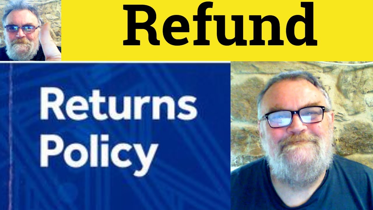😎 Refund Meaning - Refund Definition - Refund Examples- Refund Defined ...