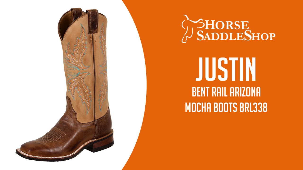 Justin Boots Women's Bent Rail Arizona Mocha Boots BRL338