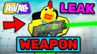 A New Weapon Got Leaked... Roblox Rivals News
