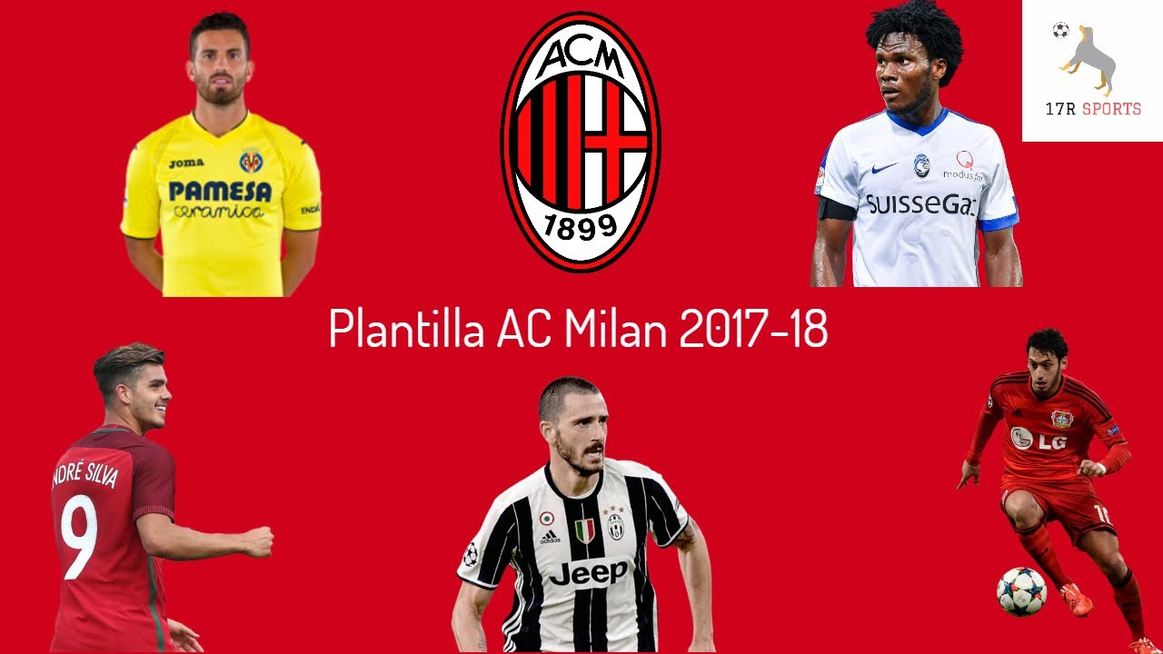 Análisis Plantilla AC Milan 201718 YouTube Análisis Plantilla AC Milan 201718 YouTube