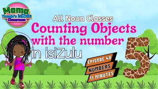 Zulu Numbers Counting Objects with 5 | kuhlanu | Beginner Zulu Lessons