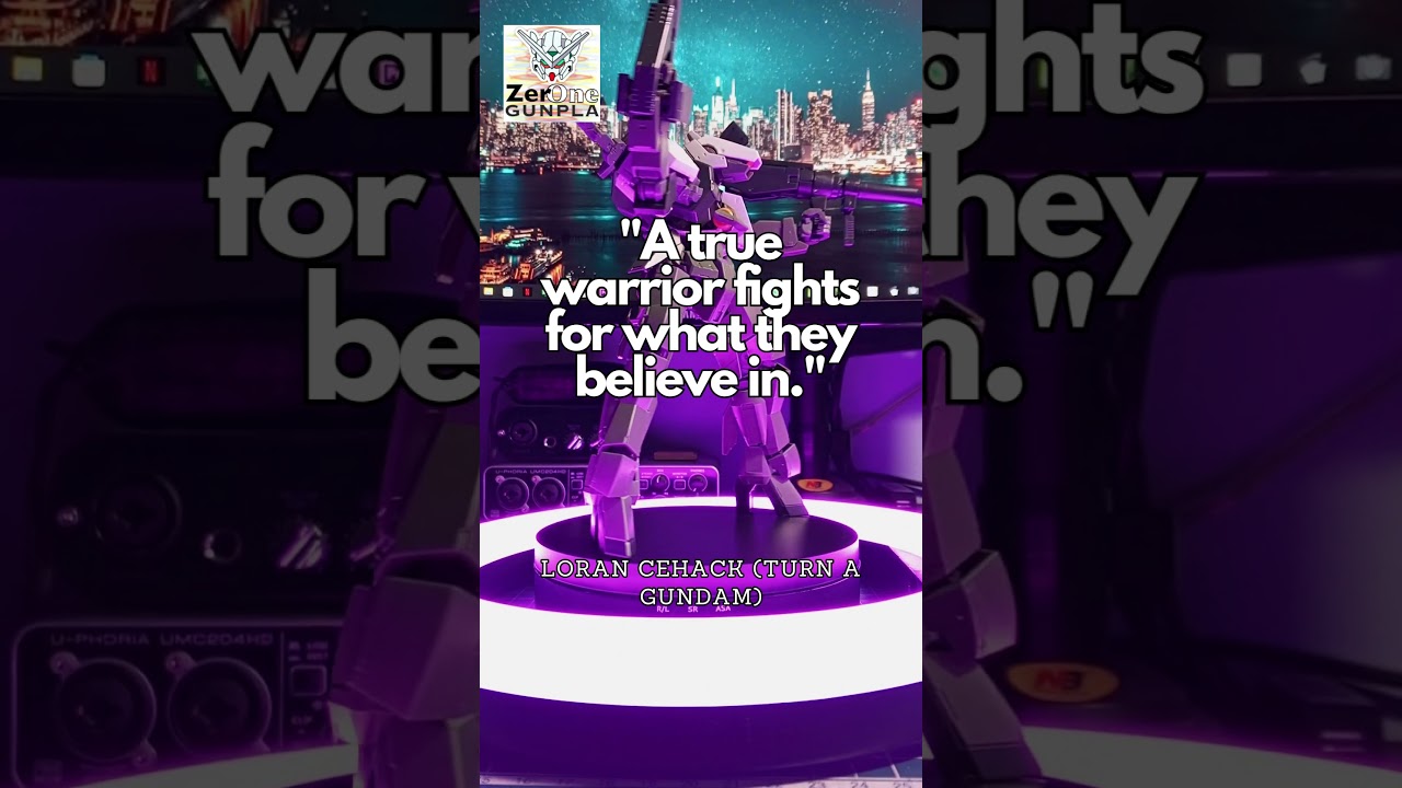 WISE WORD FROM LORAN CEHACK (TURN A GUNDAM) - Wise Word From Gundam The Series #13