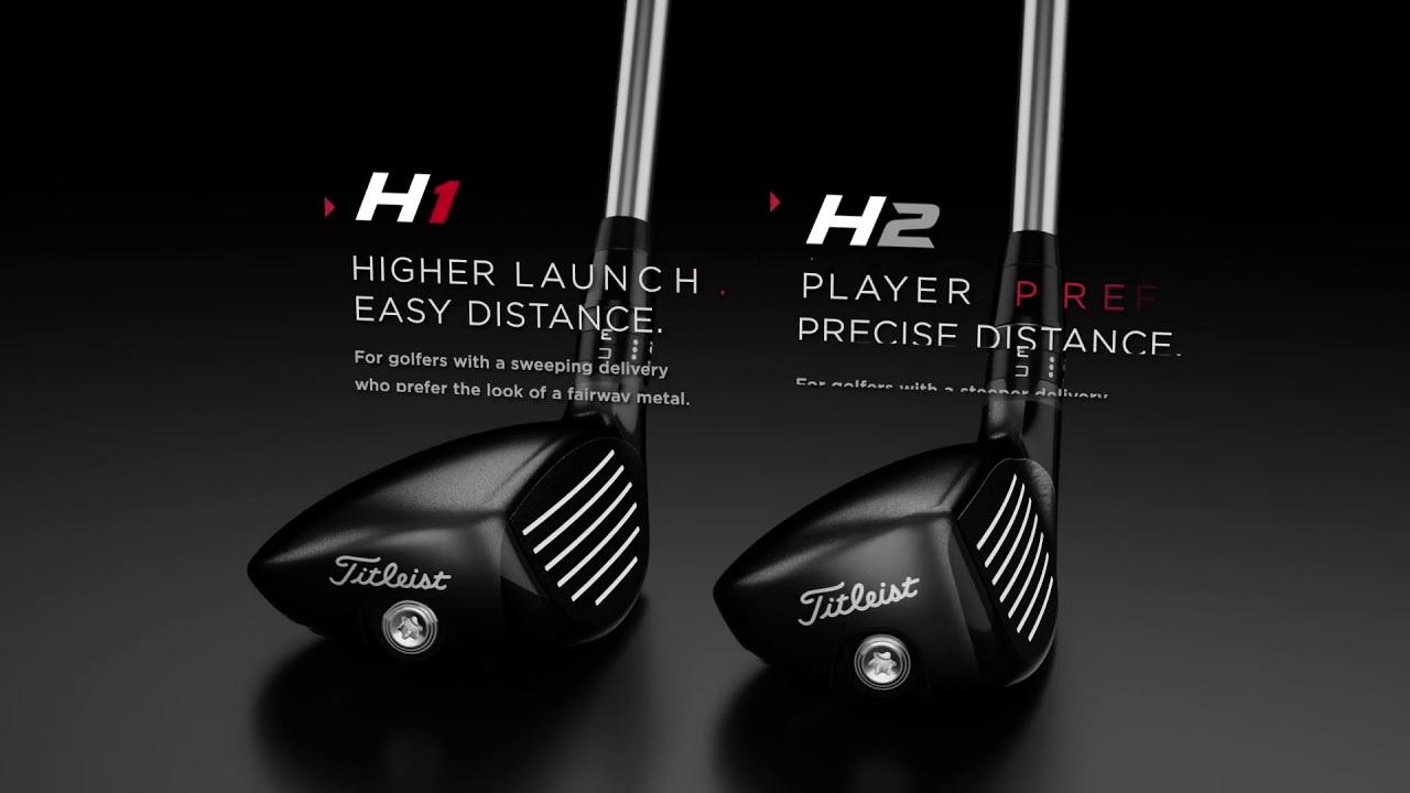 Titleist 818H Hybrids - 818H1 - 818H2 - Take Dead Aim