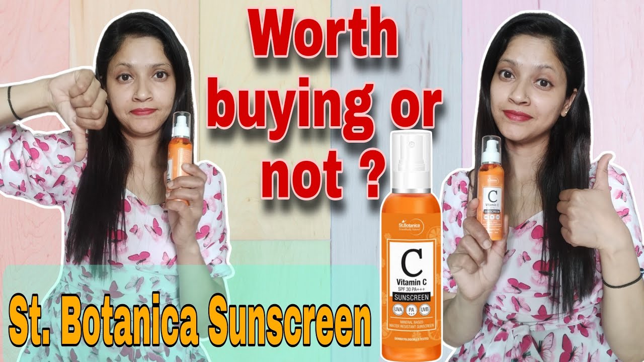 St. Botanica Vitamin C Sunscreen with SPF30 Review by