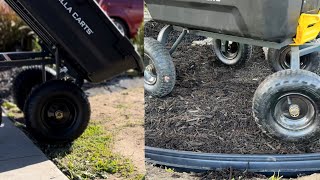 Gorilla Cart Dump Cart 7 cu ft poly bed review