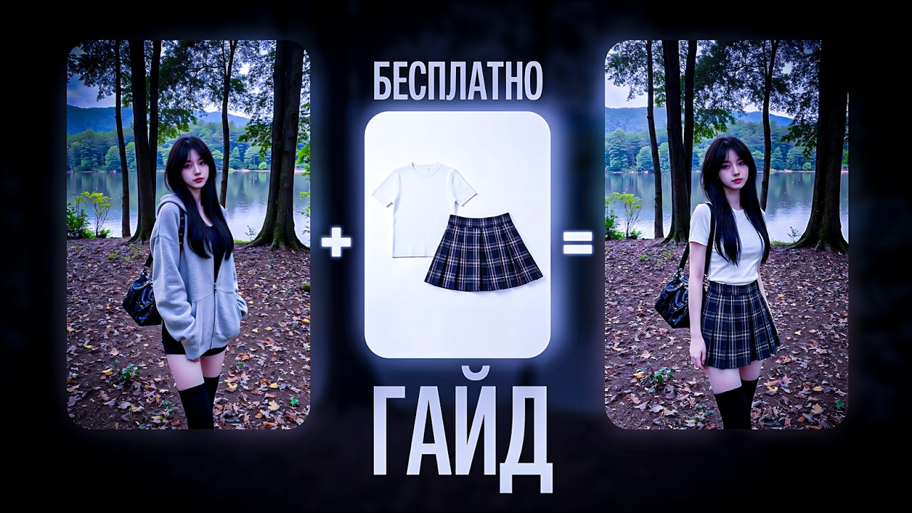 Гайд на создание одежды для своей модели без ComfyUI. AI OFM гайд (лучший гайд)