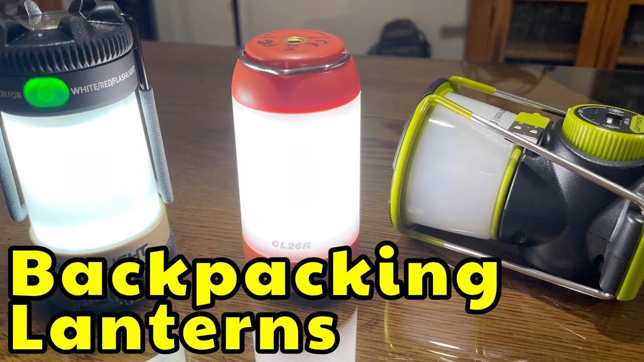 Backpacking Lanterns for the Trail and Backcountry 
